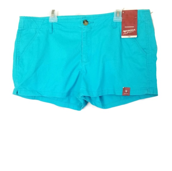 Arizona Jean Company Pants - Arizona Shorts Teal Size 11 NWT